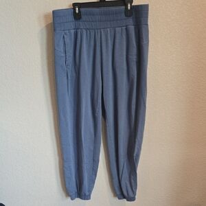 JoyLab Blue Jogger Sweatpants with Elastic Cuffs